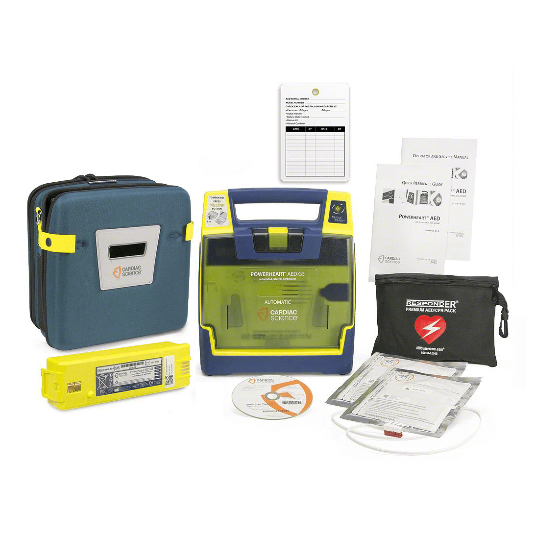 Cardiac Science-Cardiac Science Powerheart® G3 Plus AED, Recertified-MedTech-1